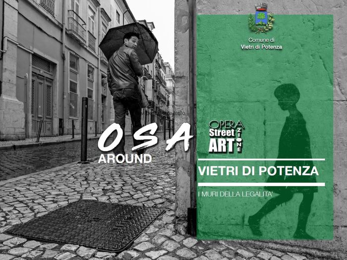 Legalità: arte urbana sui muri di Vietri di Potenza