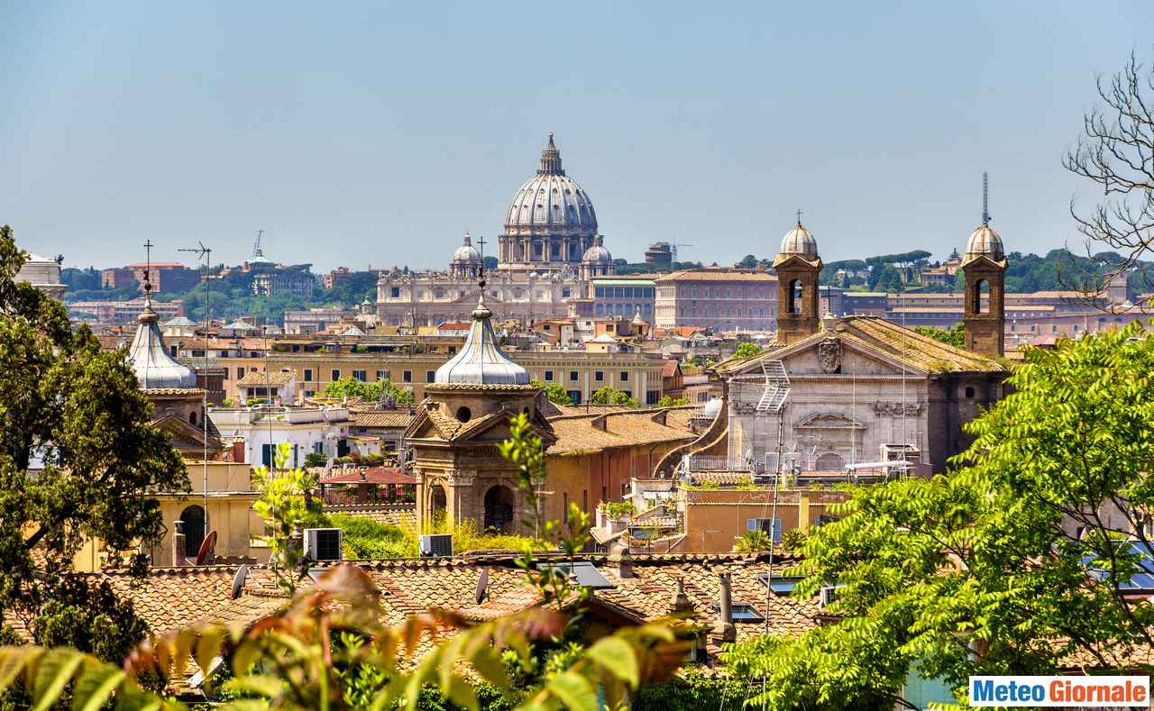 immagine 1 articolo meteo roma settimana con caldo moderato