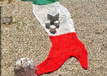 Opere d’arte anti Covid protagoniste White Carrara Downtown