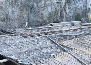 Paura in Costiera Amalfitana, frana a Conca dei Marini