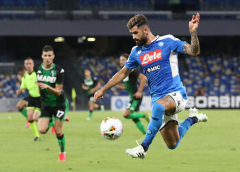 Serie A, Napoli-Sassuolo 2-0