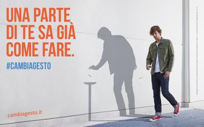 #Cambiagesto, contro l'inquinamento da mozziconi di sigaretta