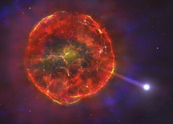 Una stella contromano nella Via Lattea