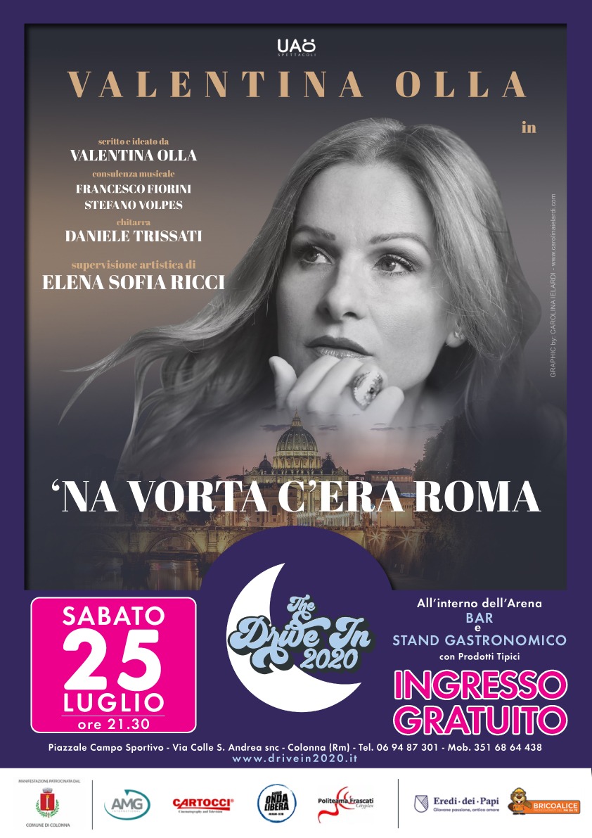 La Roma “de ‘na vorta” protagonista nell’arena Drive In; ecco i due live esclusivi con Marco Passiglia e Valentina Olla