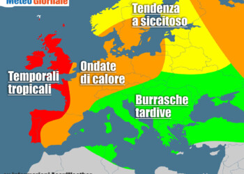 AccuWeather, Meteo Autunno per l’Italia: caldo, poi burrascoso