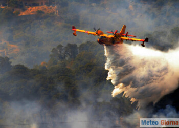 Avviso Protezione Civile su incendi in Italia