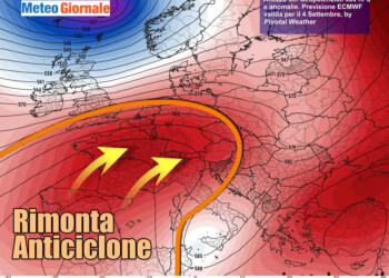 BURRASCA di fine estate, ma attenzione: CAMBIA tutto dal fine settimana