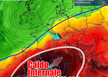 CALDO ESTREMO, rischio INFERNO nella settimana dopo Ferragosto. I dettagli