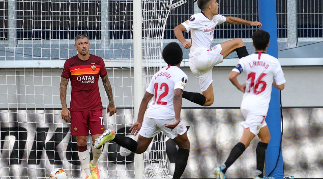 Europa League, Siviglia-Roma 2-0: gli andalusi volano ai quarti