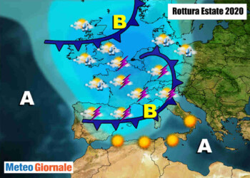 La Rottura dell’Estate: tendenza meteo sino a lungo termine
