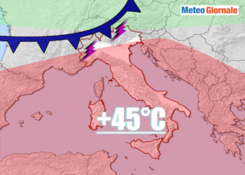 Meteo 15 giorni con 2 ondate di calore, la seconda da record