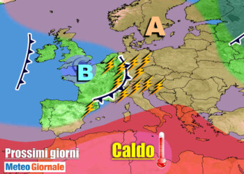 METEO 7 Giorni: tra VIOLENTI TEMPORALI e nuova ONDATA di CALORE da recod