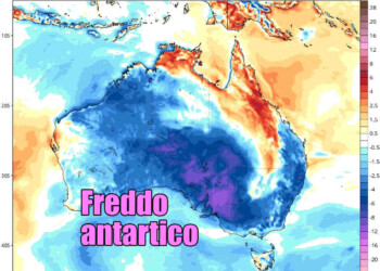 Meteo Australia, ondata di freddo con nevicate. Gelo anomalo