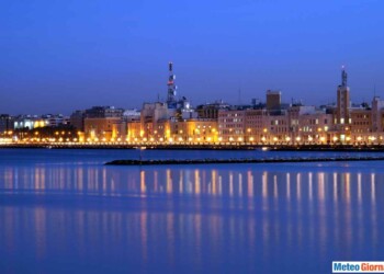 Meteo BARI: PEGGIORA a suon di acquazzoni, temperature in calo