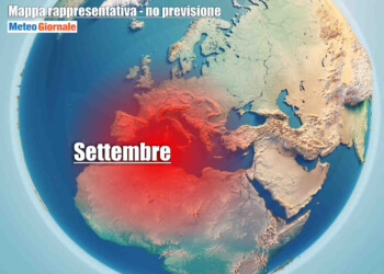 Meteo di Settembre caldo potenziale 45 gradi, anche peggio d’Agosto