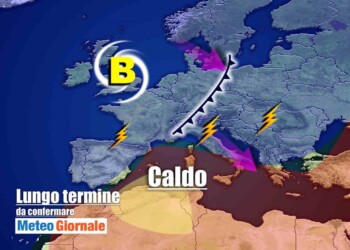 Meteo Italia a due settimane: FERRAGOSTO caldo, poi TEMPORALI e ancora ESTATE