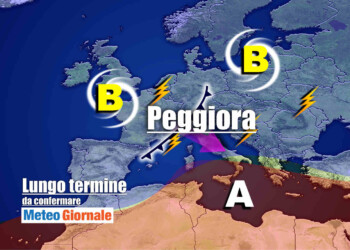 Meteo Italia due settimane: ciao ESTATE, di colpo Autunno