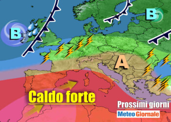 METEO Italia: ESTATE kappaò dal weekend, in arrivo VIOLENTI TEMPORALI