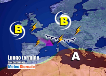 Meteo Italia tra due settimane: primi BOTTI d’Autunno