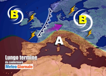 Meteo Italia validità 2 settimane: cambia tutto, NUBIFRAGI alternati al CALDO