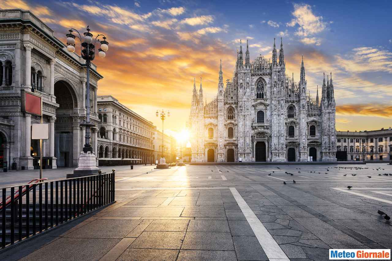 immagine 1 articolo meteo milano tanto caldo sabato poi temporali e rischio nubifragi