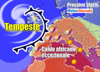 Meteo prossimi giorni verso il CALDO più intenso dell’Estate. Intensità e durata