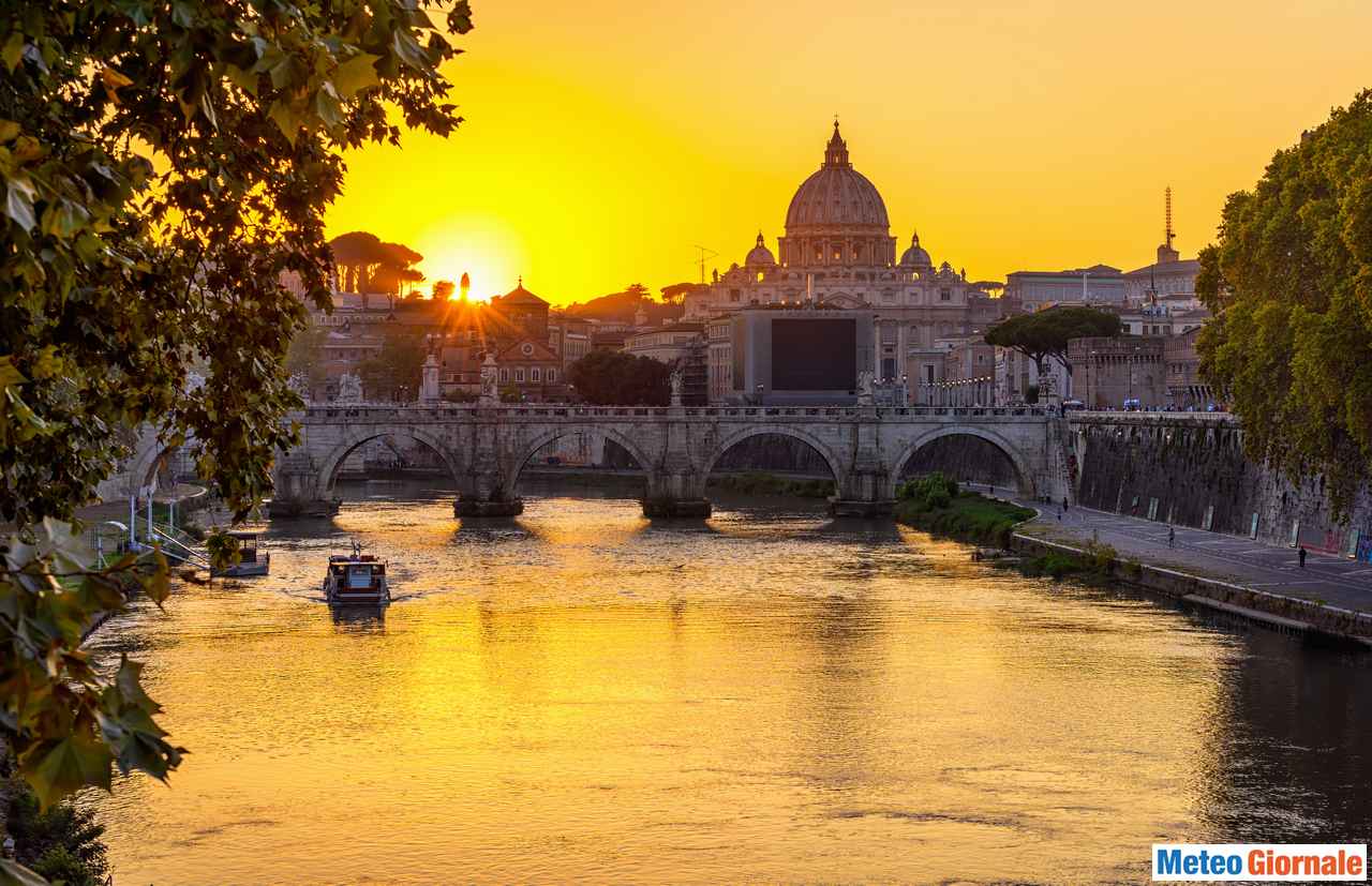 immagine 1 articolo meteo roma weekend ancora rovente poi cambia tutto