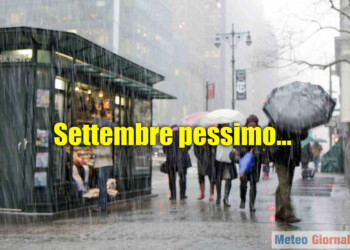 Meteo Settembre, PESSIMO più che mai. Ecco perché