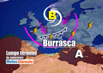 Meteo validità 15 giorni: Settembre inizio con BURRASCA autunnale