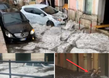Meteo: VERONA in ginocchio, super tempesta con grandine, vento e pioggia