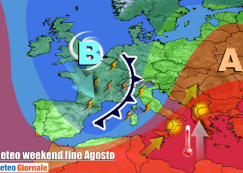 Meteo weekend: arriva il MALTEMPO, l’estate subirà un colpo durissimo