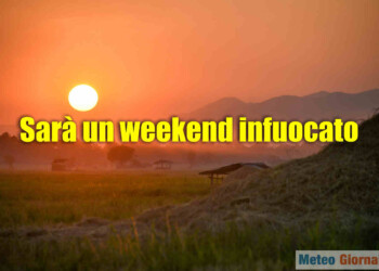 Meteo weekend con TERRIBILI temperature: oltre 40°C e AFA