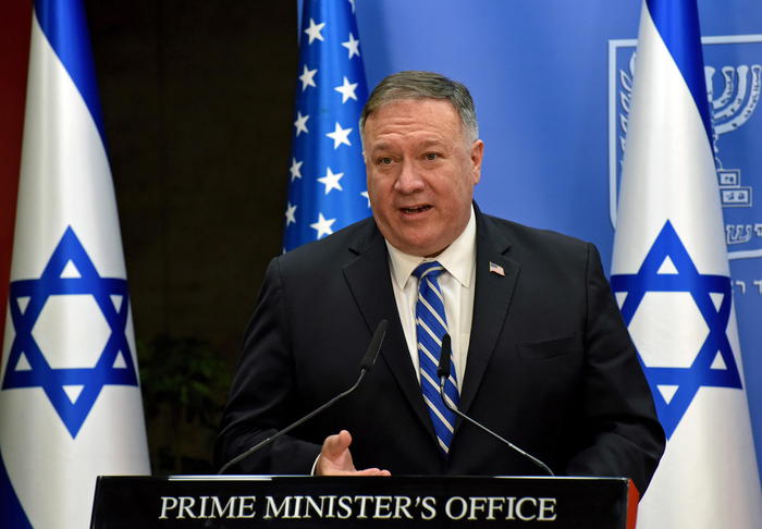 Pompeo parte da Israele per Sudan, ‘storico volo diretto’