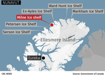 TROPPO CALDO nell’Artico, COLLASSA un’enorme calotta di ghiaccio