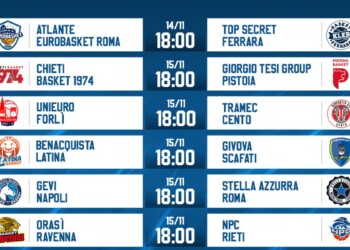 Basket, A2: la Lega annuncia la prima giornata, Torino fa visita a Tortona