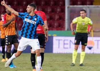 Benevento-Inter 2-5: doppietta di Lukaku, prima rete di Hakimi. Passeggiata dei nerazzurri
