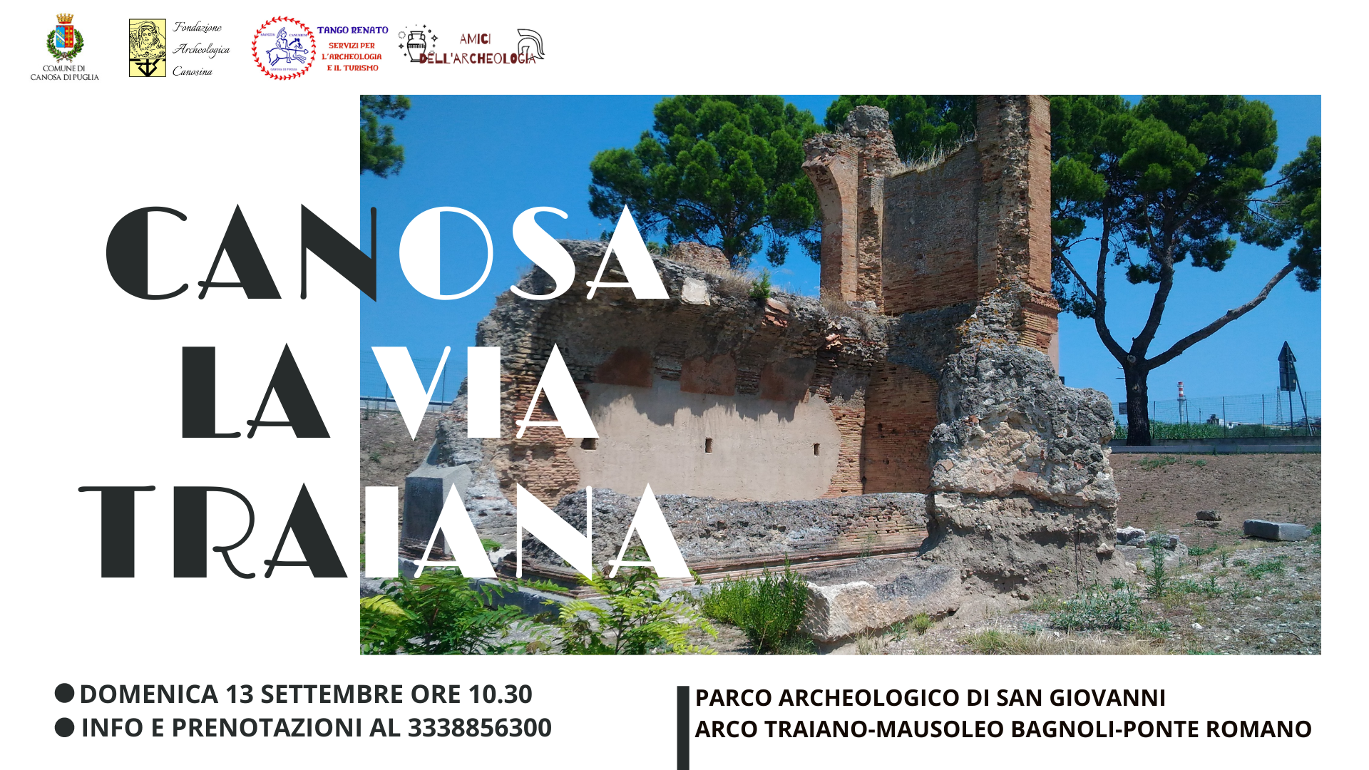 CANOSA E LA VIA TRAIANA: tour guidato
