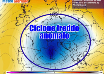 Domenica da PROFONDO AUTUNNO, Italia flagellata dal CICLONE e dal MALTEMPO