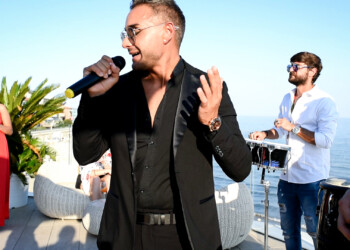 Ivan Costa a Caorle per girare il suo primo video musicale