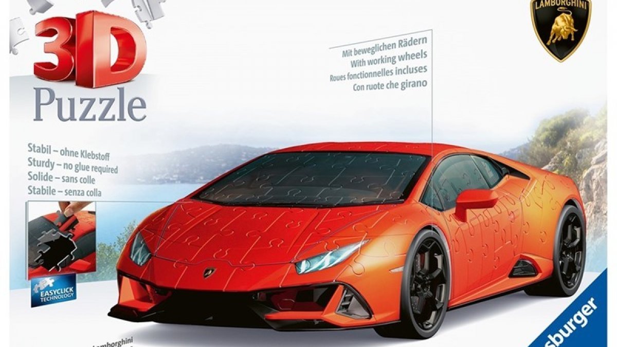 E la Huracan diventa un puzzle: idea Lamborghini