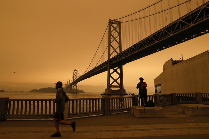 Incendi Usa: aria S. Francisco tra peggiori al mondo