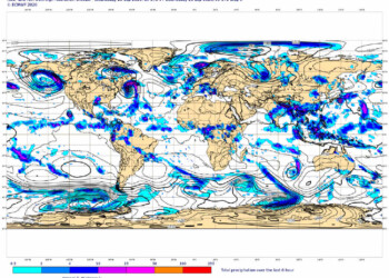 Le migliori mappe di previsioni meteo, le ECMWF, da ottobre saranno gratuite