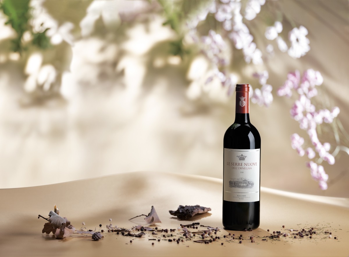 VINO: ORNELLAIA PRESENTA LE SERRE NUOVE DELL’ORNELLAIA 2018