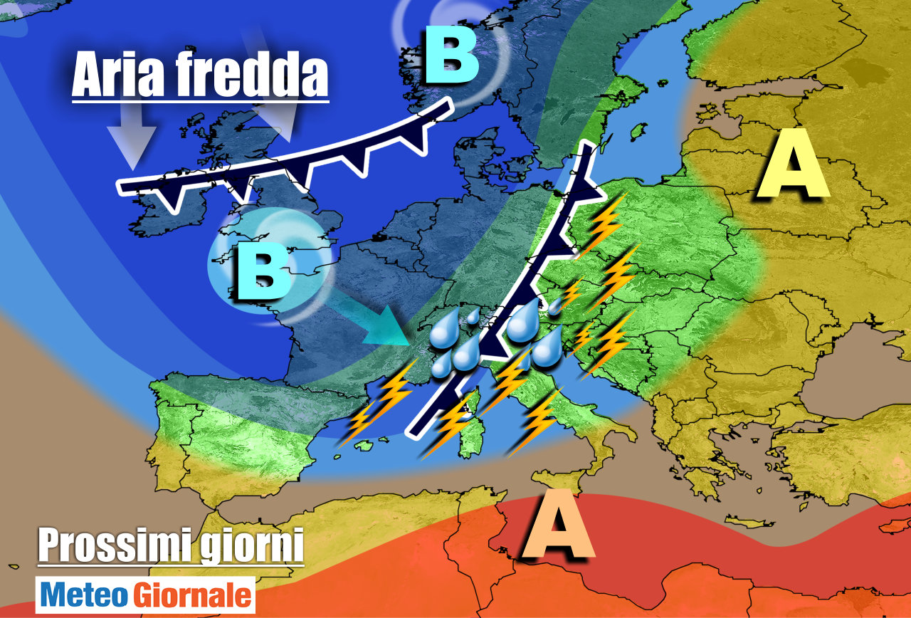 METEO 7 Giorni. AUTUNNO in arrivo in grande stile. PIOGGIA, BUFERE e NEVE