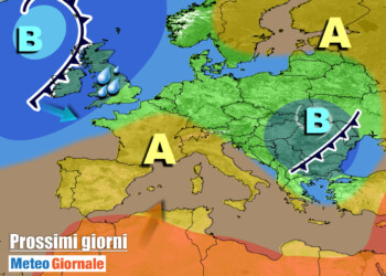 METEO 7 Giorni. Breve tregua, seguirà l’assalto di nuove PERTURBAZIONI