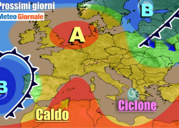 METEO 7 Giorni. CICLONE MEDITERRANEO lambisce il Sud Italia. Altrove ESTATE