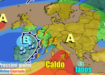 METEO 7 Giorni. In arrivo TEMPORALI, poi AUTUNNO la prossima settimana