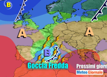 METEO 7 Giorni: riecco PIOGGE e TEMPORALI, ma dal weekend super anticiclone