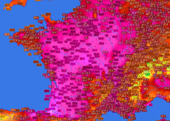 Meteo fa la STORIA in Francia: punte di 38 gradi, RECORD abbattuti
