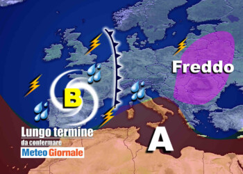 Meteo Italia a 15 giorni: in bilico tra super TEMPORALI e super CALDO